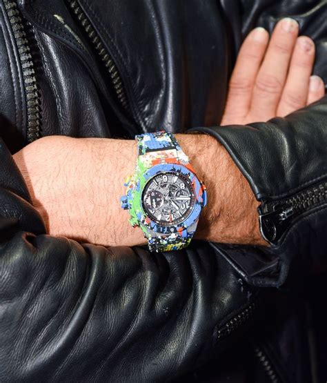 hublot mr brainwatch|Hublot Watches Get The Mr. Brainwash Treatment In Miami.